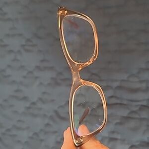 Authentic Ray-Ban Frames Clear Pink Lady Burbank
